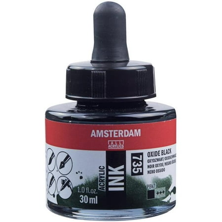 Amsterdam Acrylic Ink 30Ml-Oxide Black