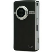 Flip Video Digital Camcorder, 2" LCD Screen, 1/4.5" CMOS, Black