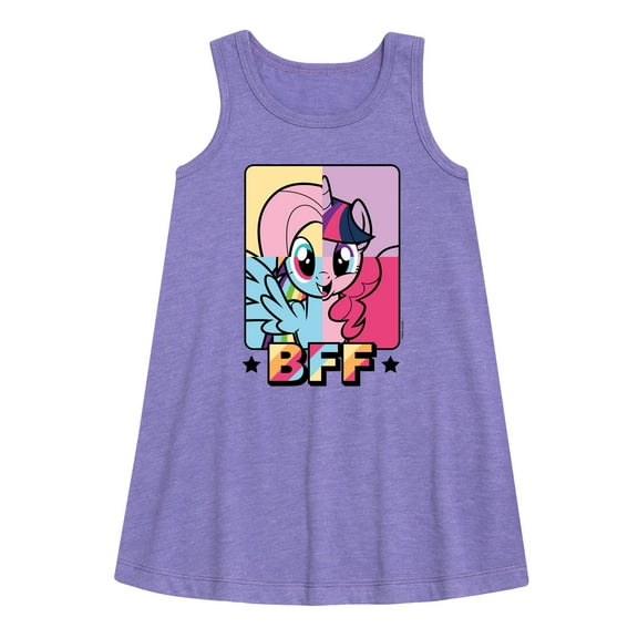 My Little Pony - Bff Pony Grid - Girls Aline Dress