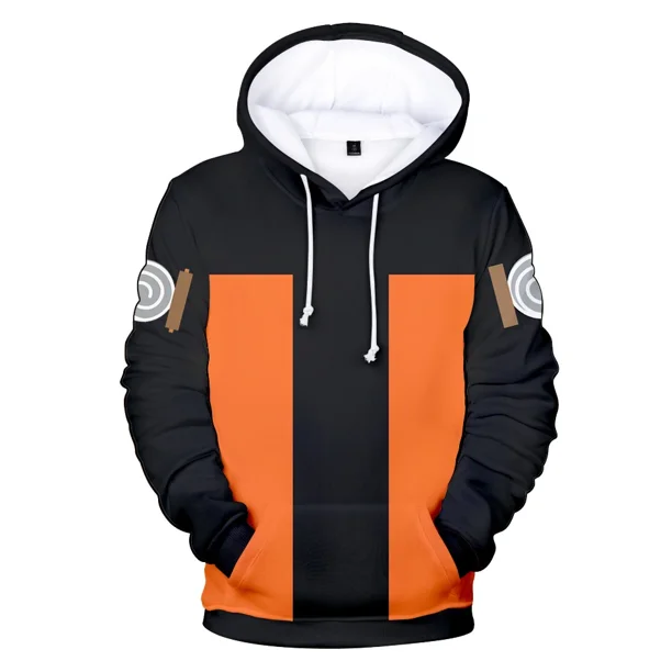 Sudadera con capucha más reciente de 2024 con personajes de Naruto y Kakashi, sudadera con estampado 3D, sudadera con capucha universal favorita para adultos para niños y niñas, moda