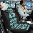 thumbnail image 2 of Uorisanigo Front Car Seat Covers 2pcs/Set Blue Nation Aztec High Back Bucket Seat Cover Stretchy Plush Auto Seats Covers Car Seats Protectors for Most Cars, Trucks, SUVs, Vans, 2 of 7