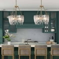 thumbnail image 5 of LNC Modern/Contemporary 4-light Glass Chandelier for Living Room, 5 of 12