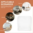 thumbnail image 4 of Houderco Tea Holder Box Transparent Plastic 1Set 3.1X3.1X2.6in, 4 of 6