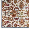 thumbnail image 2 of Modway Entourage Azami Floral Lattice Area Rug in Ivory/Blue/Orange/Yellow/Red, 2 of 7