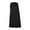 Black*, variant on RUTAYY Women's Skirt Solid Color Low Elastic Waist Casual A-Line Long Skirt Soft Comfortable Versatile Travel Maxi Skirt