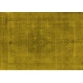 thumbnail image 1 of Ahgly Company Indoor Rectangle Oriental Yellow Industrial Area Rugs, 2' x 5', 1 of 4