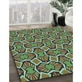 thumbnail image 3 of Ahgly Company Machine Washable Indoor Rectangle Transitional Dark Brown Area Rugs, 2' x 5', 3 of 7