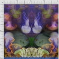 thumbnail image 1 of Soimoi Cotton Voile Fabric Clown Fish & Shell Panel Printed Fabric 1 Yard 56 Inch Wide, 1 of 3