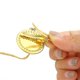 thumbnail image 1 of Chupete de bebé con letra inicial y Clips para chupete, pezón infantil de silicona sin BPA, ostentoso dorado para recién nacido, 1 of 2