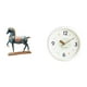 thumbnail image 1 of Escultura De Caballo De Pie, Reloj De Pared Moderno, Figura Decorativa De Escritorio, Decoración Feng Shui, Números Grandes, Estantería Decorativa, Escritorio Para Sala De Estar., 1 of 8