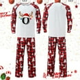 thumbnail image 5 of Linfrsh Christmas Pajamas for Family Matching Family Christmas Pajamas Set - Xmas Sleepwear PJs Light Gray,S, 5 of 7