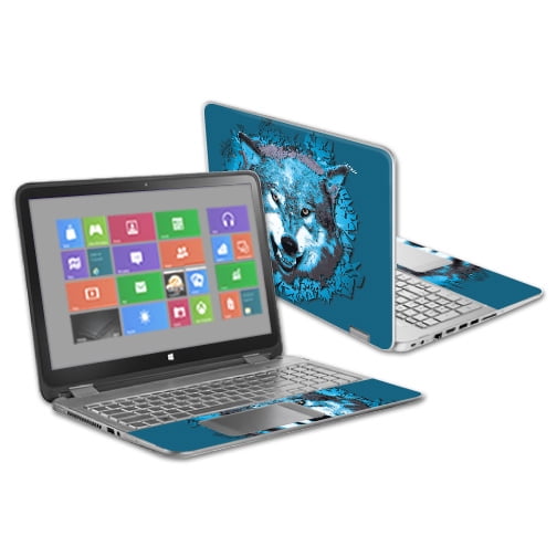 Skin Decal Wrap For Hp Envy X360 15 6 Wolf Shatter Walmart Com Walmart Com