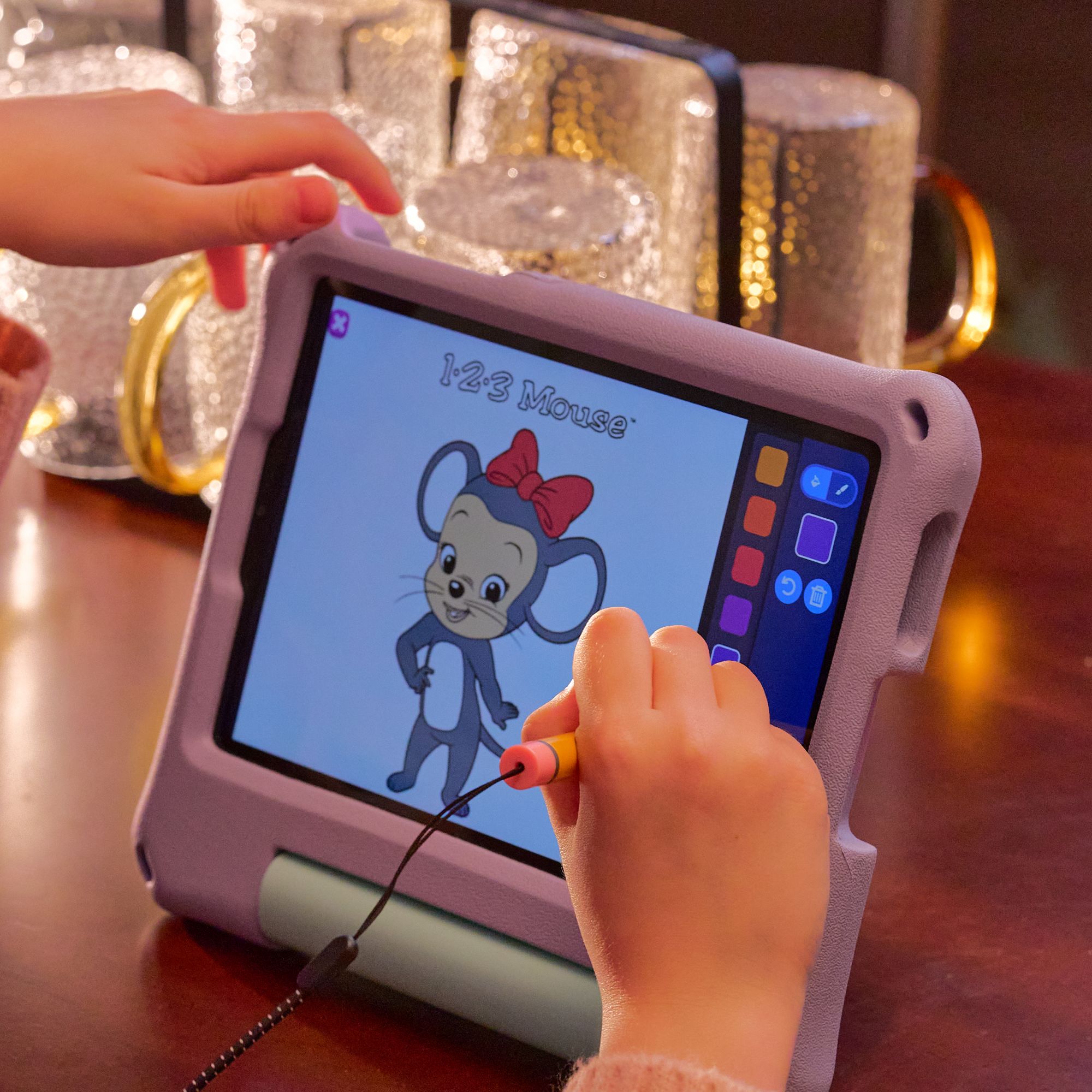 onn Tablet para Niños 8", 64 GB, Android 16, Púrpura (Modelo 2026) 7