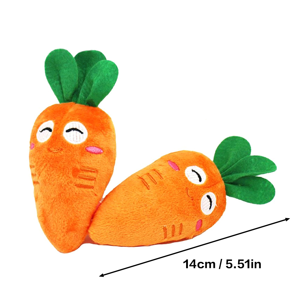 cuddly carrot toy