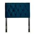 thumbnail image 1 of CorLiving Catalina Twin Size Diamond Tufted Velvet Headboard, 1 of 8
