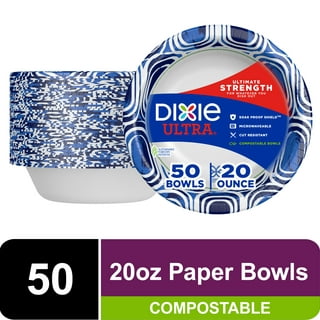  Comfy Package 200 platos desechables de papel blanco