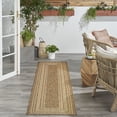 thumbnail image 4 of Nourison Horizon Indoor/Outdoor 2' x 6' Natural Modern Rug, 4 of 10