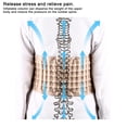 thumbnail image 2 of Cinturón de descompresión lumbar Kabandn para aliviar el dolor lumbar (amarillo), dispositivo de tracción lumbar para hombres y mujeres (cinturas de 74 a 125 cm), 2 of 5