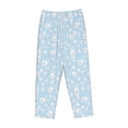 thumbnail image 4 of Xecao Cute Bunny Women's Straight Lounge Pajama Pants: The Epitome of Relaxed Sleepwear, 4 of 9