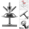 thumbnail image 1 of Base de sombrilla de mesa DYNWAVEMX Resistente al óxido Fácil de usar Soporte para sombrillas Patio, 1 of 8