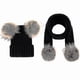 thumbnail image 3 of Children Baby Scarves Winter Warm Baby Hat For Baby Suit Infant Unisex Set, 3 of 4