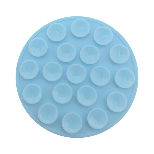 19 gránulos de silicona de doble cara con ventosa para teléfono, soporte para selfies con ventosa de doble cara, soporte para teléfono móvil
