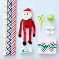 thumbnail image 5 of Zippypaws Holiday Crinkle - Squeaky Plush Dog Toy (Santa Large), 5 of 5