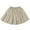 Khaki, variant on REDARER Girls Khaki Pleated Skirt with Ruffle Trim & Button Detail Casual School Uniform Everyday Wear Skirt for Kids,5-6 Years