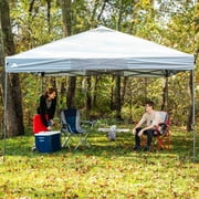 Ozark Trail 12' x 12' Gray Instant Straight Leg Camping Canopy