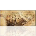 thumbnail image 2 of Cmhoo XXL Professional Large Mouse Pad & Computer Game Mouse Mat (35.4x15.7x0.1IN, Boat), 2 of 5
