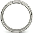 thumbnail image 2 of Titanium 8mm Grooved Polished Band (Size 13) Made In China tb302-13, 2 of 5