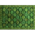 thumbnail image 1 of Ahgly Company Indoor Rectangle Oriental Green Industrial Area Rugs, 7' x 10', 1 of 4