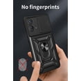 thumbnail image 5 of Magnetic Phone case compatible Moto G73 5G, Slide Camera Lens Protection and Built in 360 Rotatable Ring Holder Cheap and fine, 5 of 5
