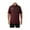 Red - maroon, variant on ASICS Mens Hex Polo Shirt, Grey, Small