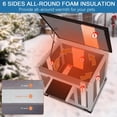 thumbnail image 2 of Cat House FunXplore, aislante para exteriores, resistente a la intemperie, gris, 2 of 6