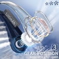 thumbnail image 4 of FrSara Portable Neck Fan, Rechargeable Personal Fan, 5200mAh, 360° Cooling, 3 Speeds Adjustable, Faster Cooling, Ultra Quiet for Travel, Sports, Home, Office, 4 of 7