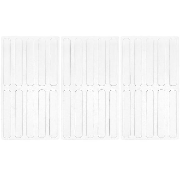 OFFIGAM 30pcs Clear Silicone Bumpers Anti- Pads for Furniture Glass Table Impact