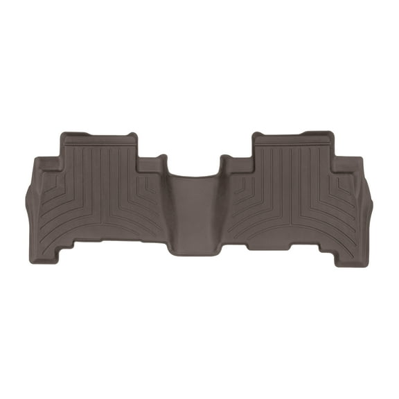 WeatherTech FloorLiner HP Custom Fit Floor Mats compatible with GX, 4Runner - 2nd Row, Cocoa