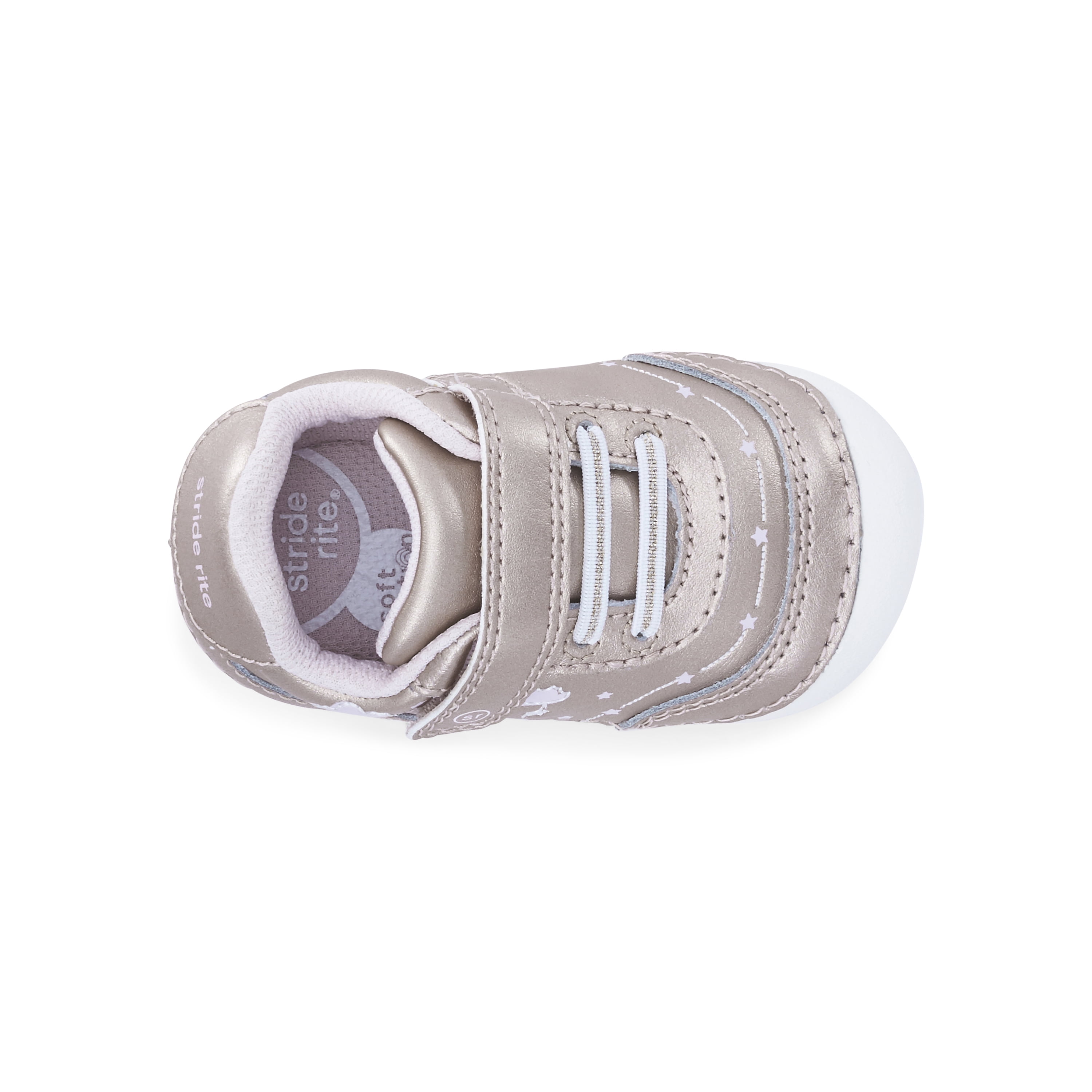 Stride Rite Mädchen Sneaker \"Adalyn\" – Bequeme Kinderschuhe Aus Leder Mit Klettverschluss (für Einfaches Anziehen)