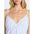thumbnail image 3 of No Boundaries Striped Cami Maxi Dress, Women's XXS-XXL, 3 of 4