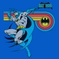 thumbnail image 2 of Men's Batman Batarang Retro Logo  Graphic T-Shirt, 2 of 5