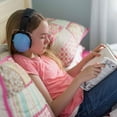 Fun and Function Noise Reduction, Soundproofing & Blocking Headphones for Kids with Autism, Blue
