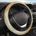 thumbnail image 5 of XMXT Contemporary Abstract Prints Steering Wheel Cover, Elastic Non-Slip Universal Fit Car Decor Accessories Protector for Auto SUV Trucks, 5 of 8