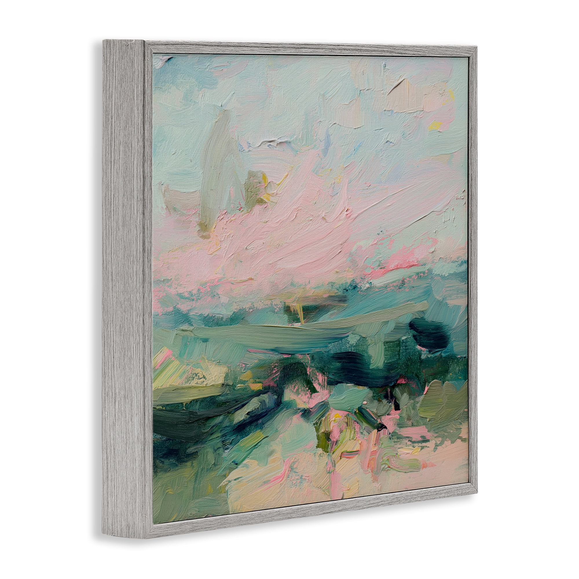 Stupell Industries Nature's Palette Atmosphere Gray Framed Giclee Art, design by Svetlana Aleynikova