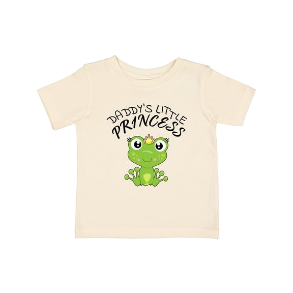 Inktastic Daddy's Little Princess- Cute Frog Girls Baby T-Shirt