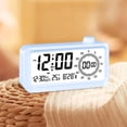 thumbnail image 4 of SPOORYYO Alarm Clocks For Bedrooms with Large LED Display, 3-Level Dimmer, Battery Backup, Ideal for Kids, Elderly, and Heavy Sleepers, Features Snooze Function, 4 of 7