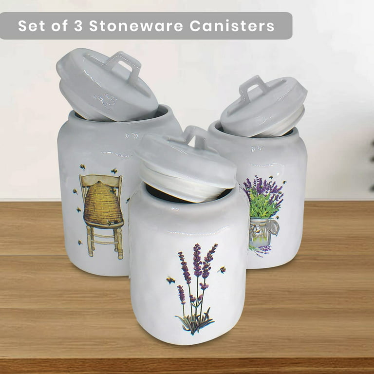 Stoneware Kitchen Items - bees - InHomeStylez