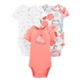 thumbnail image 1 of Set De 3 Pzas Body Manga corta Carter's Multicolor Estampado floreado 0-3M, 1 of 4