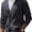 Dark Grey, variant on Olaglory Mens Cardigan Sweater Waffle Textured Ribbed neckline Long Sleeve V-Neck Soft Slim Fit Casual Button Knitted Sweaters, Navy Blue