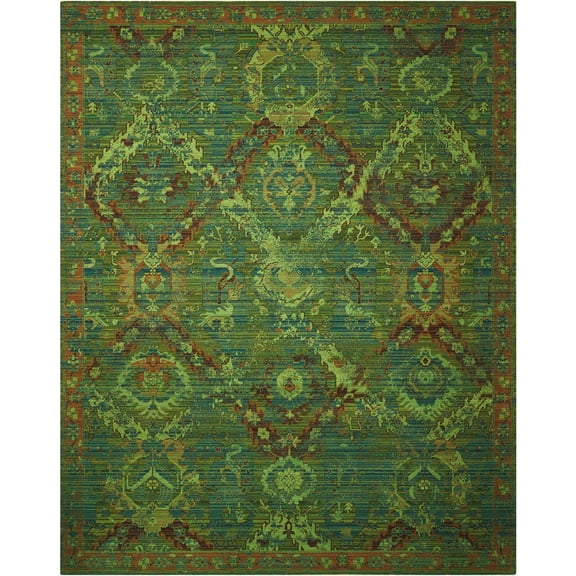 Nourison Timeless Seaglass Area Rug TML10 5'6" x 8'